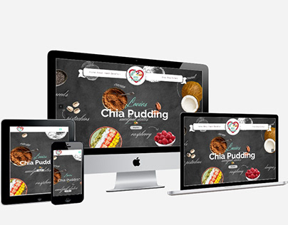 Website Design for Chia Pudding