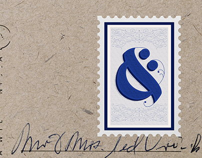 Ampersand Postage Stamp