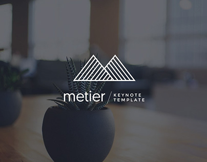 Metier - Keynote Template