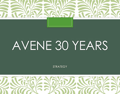 Avene 30 years celebration