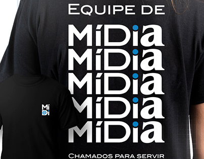Mídia IEAD_JARU | Camiseta + Crachá