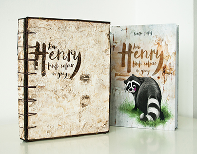Children's Book - How Henry Finds Colour In Grey