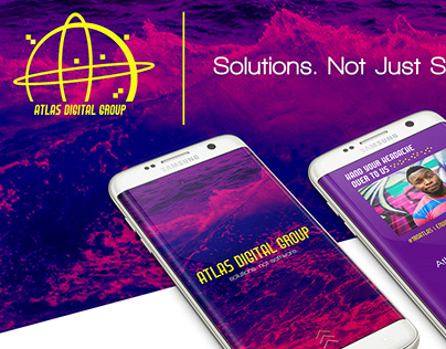 Atlas Digital Group Mobile UI Design