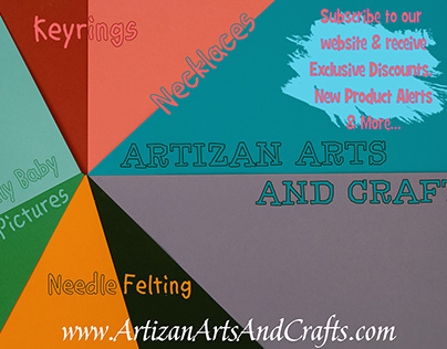 Artizan Arts And Crafts Social Media Advert