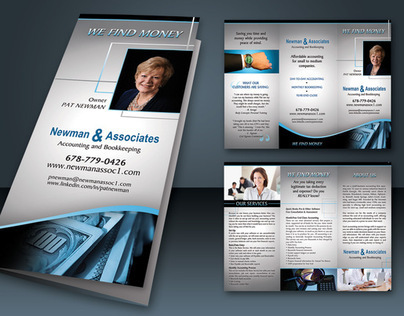 Financial Brochure & Business Card Design