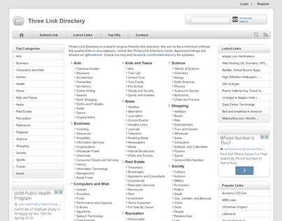 Three Link Directory
