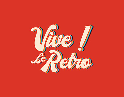 Vive Le Retro-Logo Branding