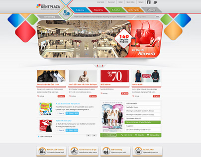 Konya Kentplaza Mall Website Design