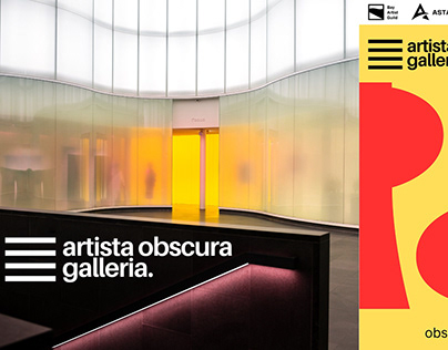 Artista Obscura Galleria - Museum Identity and Posters