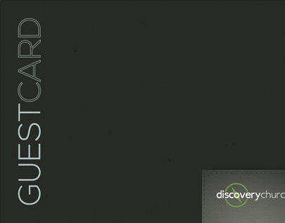 Discovery Church - Guest Cards