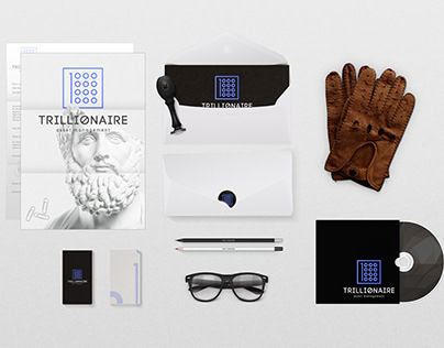 Logo and style for TRILLIONAIRE
