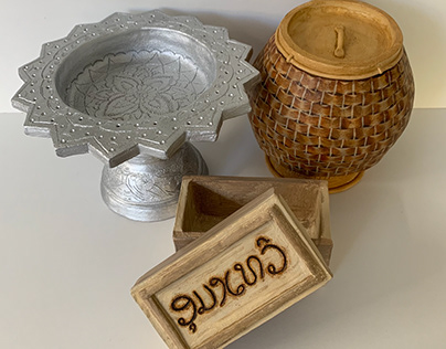 Ceramic Laotian Objects