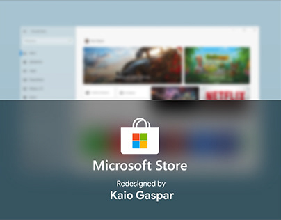 Redesign Microsoft Store - Fluent Design