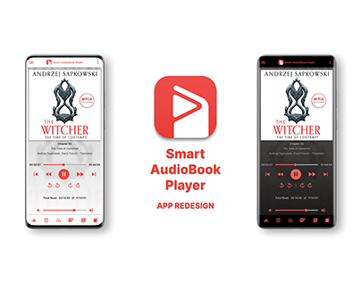 Audio Book Player App Redesign (Material Design 3.0)
