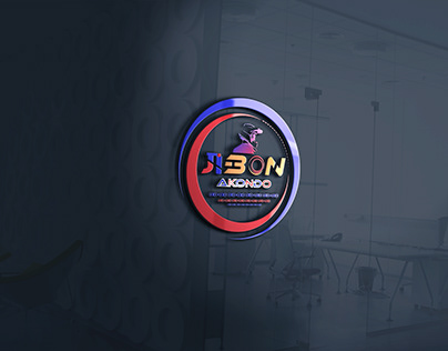 JIBON Name Logo Design