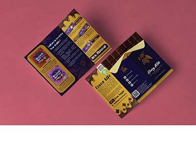 Redesign logo and brochure Cadbury Choco Bar