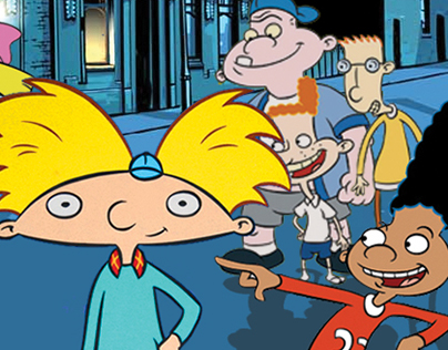 Hey Arnold (poster/motion graphics)