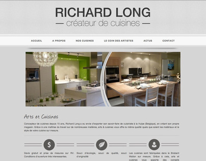 Richard Long Website