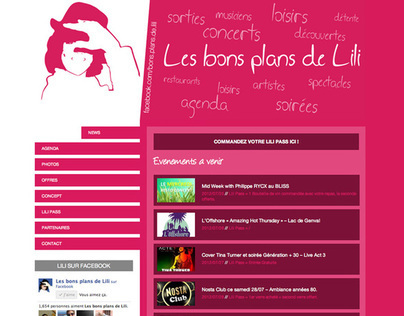 Les Bons Plans de Lili Website