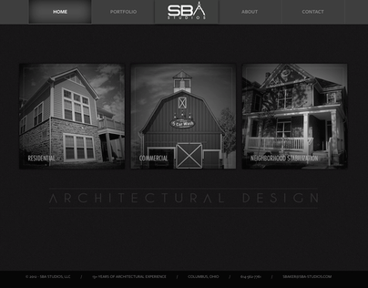 SBA Studios - Website