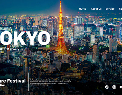 Tokyo Website Header