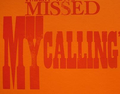 Missed My Calling