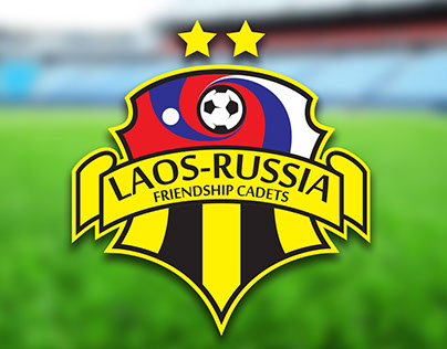 Lao-Russia Cadets Football Logo