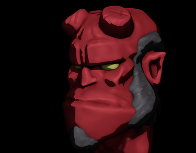 Hellboy Stylized Bust