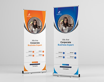 Roll-Up/ Pull-Up Banner for Corporate Business