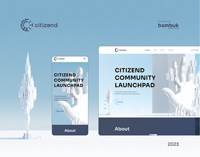 Citizend web design