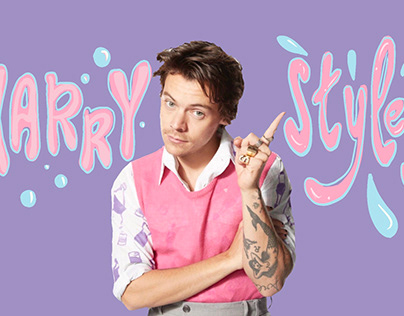 Harry styles’s posters inspired by Aries Moross