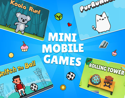 Mini Mobile Games: ui and artworks