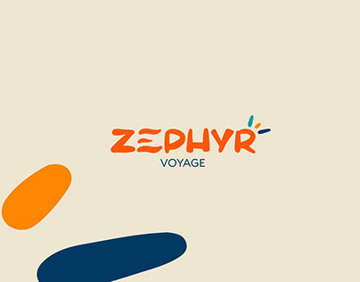 ✈️🏝️ Logo branding / Zephyr voyage.