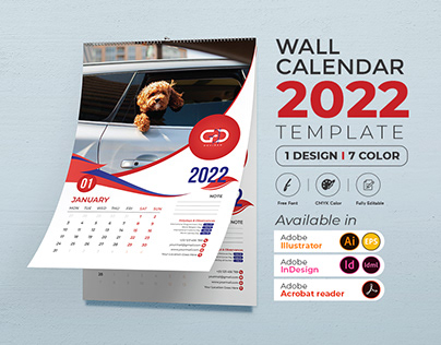 Wall Calendar 2022