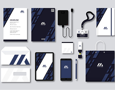 New Business Stationary Set Designs By Ehsan Javaid