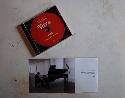 Booklet pour un CD de piano