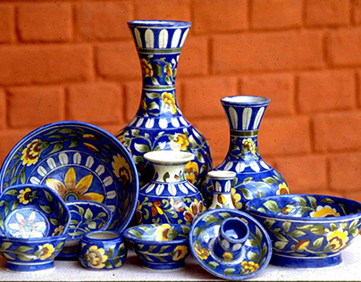 Craft Documentation Studies: Jaipur Blue Pottery