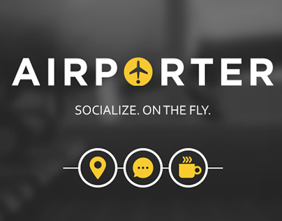 Mobile App - UI Design - "AIRPORTER" App
