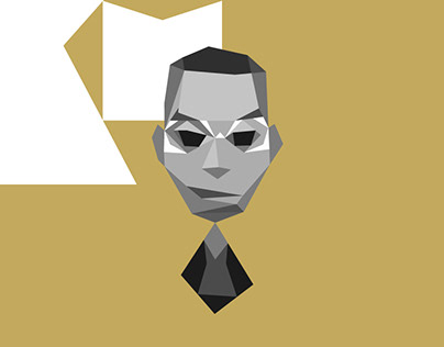 LOW POLY ILLUST [MY FACE]