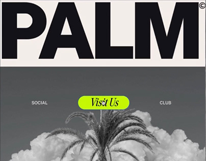 Palm Social- Luxury Athletic Club Landing Page