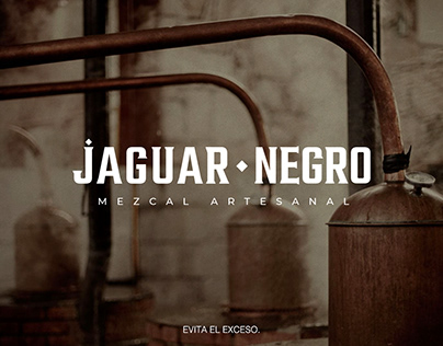 Jaguar Negro Mezcal Brand Identity