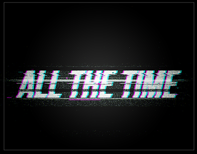 ALL THE TIME - Jeremih // Kinect Typography