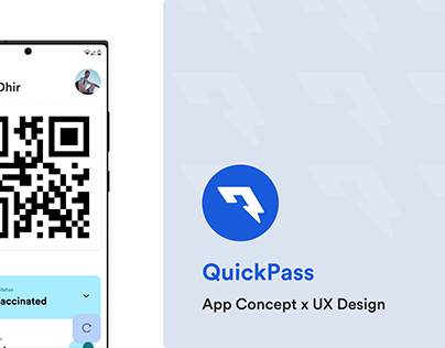 QuickPass - App Concept x UX Design