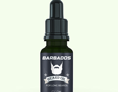 Beard Oil Label Design