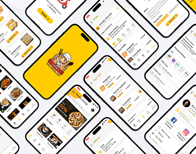 Foody World App Design