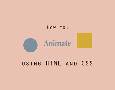 CSS Animation Tutorial