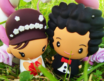 Tom&Joey  wedding pendrive keep safe your wed-pics!