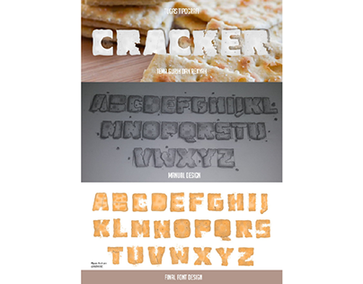 crackers font