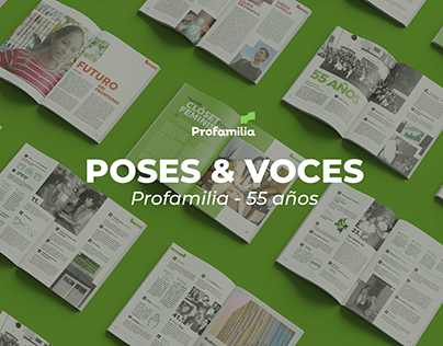 Project thumbnail - Proyecto Editorial. REVISTA POSES & VOCES de Profamilia