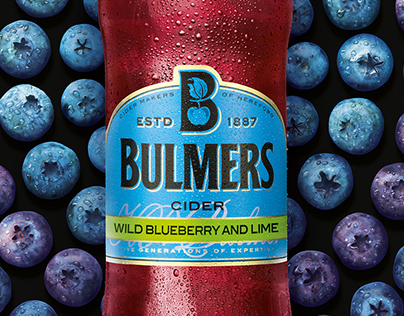Bulmers Wild Blueberry and Lime